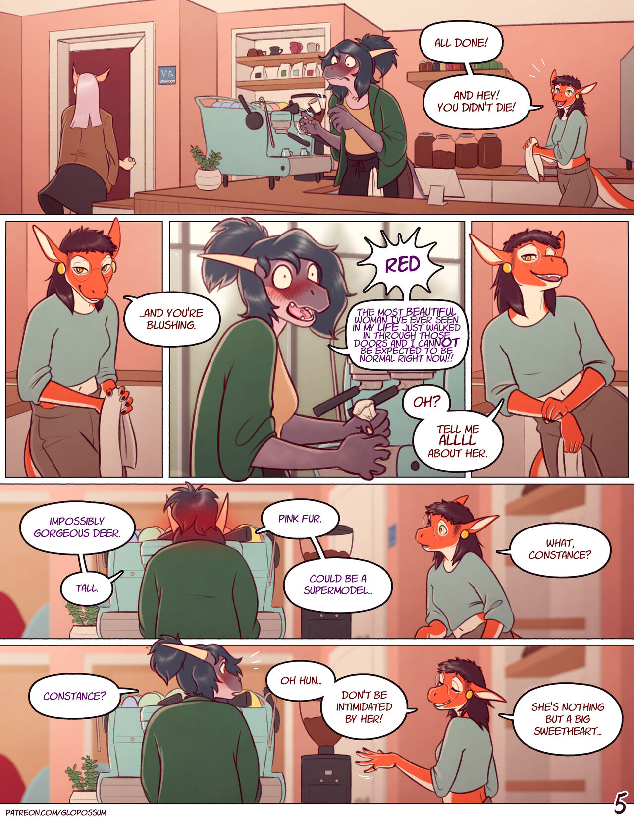 Refrigerator Dragon Girl Indoors #1452